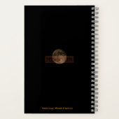 Carnet Vertical Moon Phases – Celestial Calm (Verso)