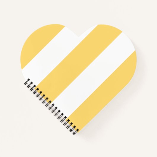 Carnet Vertikas Jaune Et Blanc (Devant)