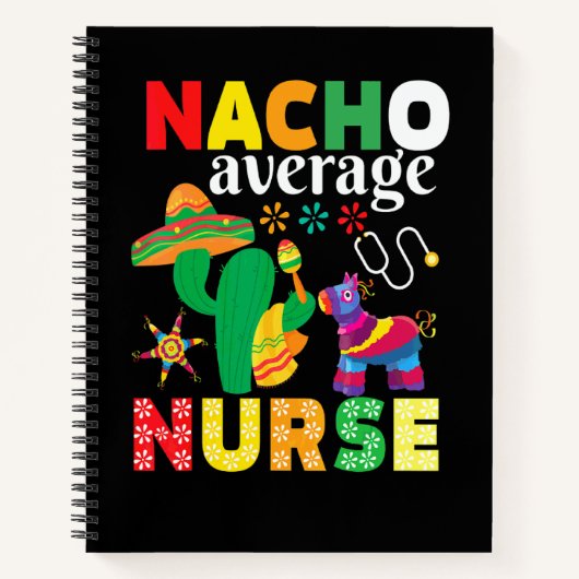 Carnet Vêtements Cinco De Mayo Nacho Mexicain Moyen Ameri (Devant)