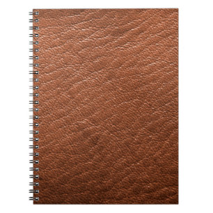 Carnet Vêtements de structure brun cuir