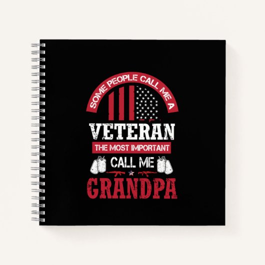 Carnet Veteran Grandpa (Devant)