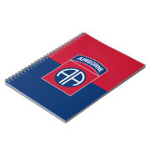 Carnet Vétéran militaire du drapeau de la 82e division aé (Côté gauche)