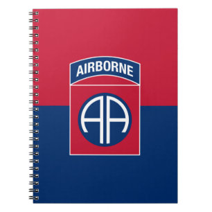 Carnet Vétéran militaire du drapeau de la 82e division aé
