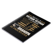 Carnet Vétérans Hommes de la fête des anciens combattants (Côté gauche)