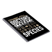 Carnet Vétérinaire Les médecins réels traitent plus d'une (Côté Droit)