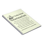 Carnet Vétérinaire Vétérinaire (Côté Droit)