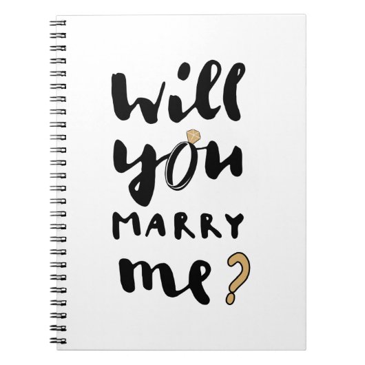 Carnet Veux-tu m'épouser (Devant)