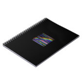 Carnet VHS Glitchcore Fenêtre Arc-en-ciel (Côté gauche)