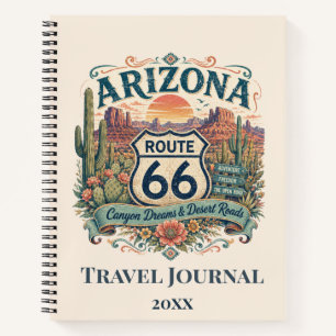 Carnet Vibe Désert Arizona Boho Route 66