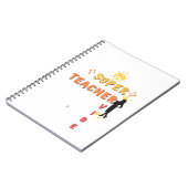 Carnet Vibe Super enseignant (Côté gauche)