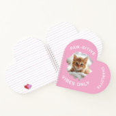 Carnet Vibes à mâchoires seulement photo de chat fille (Intérieur)