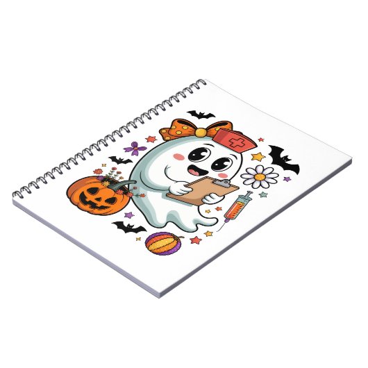 Carnet Vibes Automne Infirmière fantôme Automne (Côté gauche)