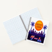 Carnet Vibes d'arcade rétro - Insertion Pixel Pixel Art D (Intérieur)