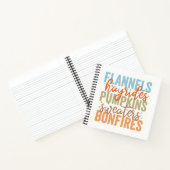 Carnet Vibes d'automne amusantes (Intérieur)