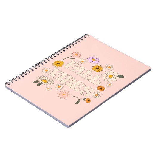 Carnet Vibes de automne roses (Côté gauche)