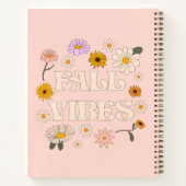 Carnet Vibes de automne roses (Dos)