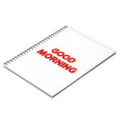 Carnet Vibes de bon matin (Côté gauche)