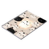 Carnet Vibes de chat mignonnes (Côté gauche)