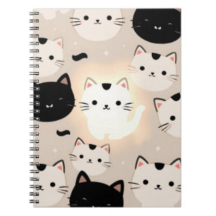 Carnet Vibes de chat mignonnes