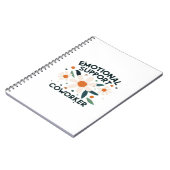 Carnet Vibes de devis de collaborateur d'aide émotionnell (Côté gauche)