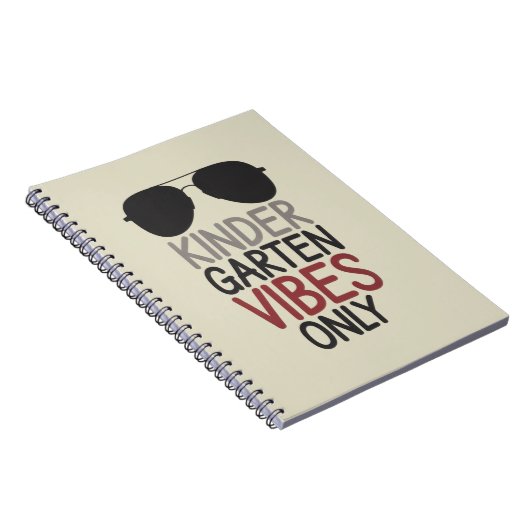 Carnet Vibes de jardin d'enfants seulement Retour à l'éco (Côté Droit)