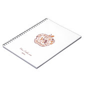 Carnet Vibes de l'enseignant Boho Apple Appréciation pers (Côté gauche)