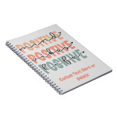 Carnet Vibes de l'esprit positif Vie Citation inspirante (Côté Droit)