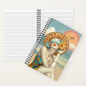 Carnet Vibes de plage Fille glamour d'été en lunettes de  (À l'intérieur)