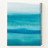 Carnet Vibes d'été Blue Ocean - Customisé (Dos)