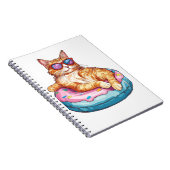 Carnet Vibes d'été Chill Cat - Poisson Funny Kitty (Côté Droit)