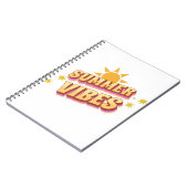 Carnet Vibes d'été rétro (Côté gauche)