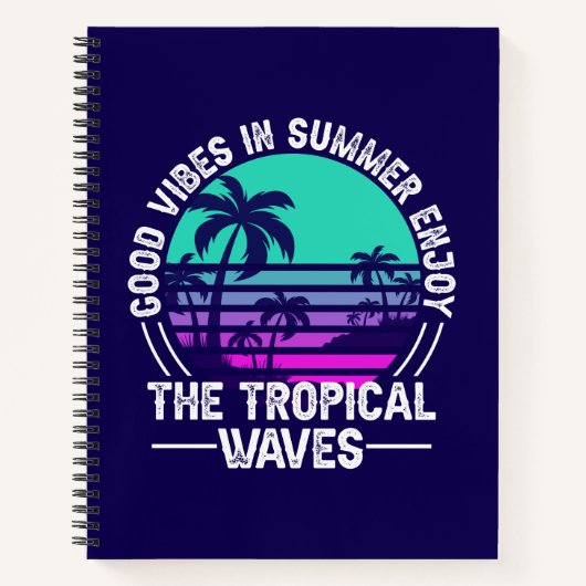 Carnet Vibes d'été tropicales-82646 (Devant)