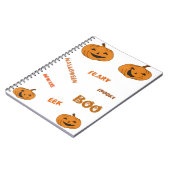 Carnet Vibes d'Halloween (Côté gauche)