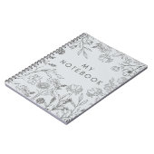 Carnet Vibes florales élégantes (Côté gauche)