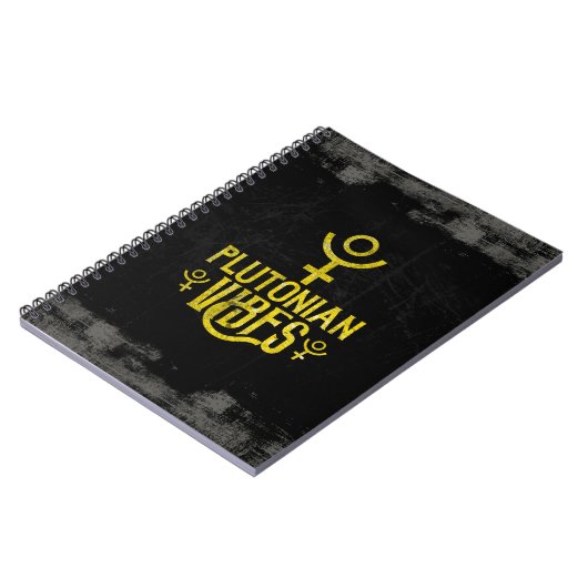 Carnet Vibes plutoniennes Scorpio Astrologie Zodiac Pluto (Côté gauche)