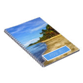 Carnet Vibes positives de plage tropicale (Côté Droit)