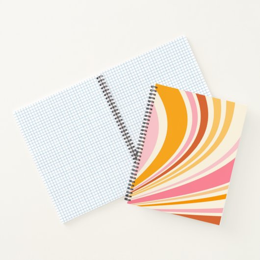 Carnet Vibes rétro colorées (Intérieur)