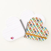 Carnet Vibes super Rétro Multicolor Mignonne les années 7 (Intérieur)