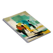 Carnet Vibrance de midi – Figures abstraites (Côté Droit)
