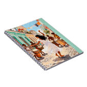 Carnet Vibrant Afro-Caribbean Dance Monogram Travel (Côté Droit)