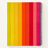Carnet Vibrant Color Aesthetic Pattern (Dos)