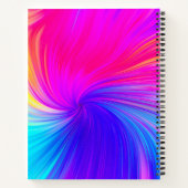 Carnet Vibrant Color Aesthetic Pattern (Dos)