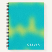 Carnet Vibrant Color Aesthetic Pattern (Devant)