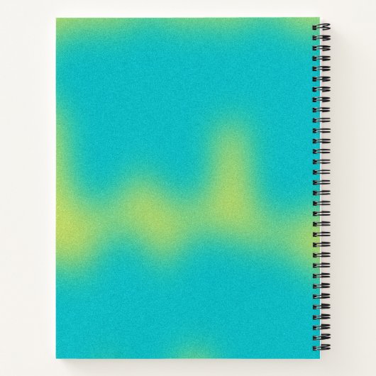 Carnet Vibrant Color Aesthetic Pattern (Dos)