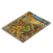 Carnet vibrant de jardin (Côté gauche)