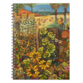 Carnet vibrant de jardin (Devant)