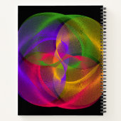 Carnet Vibrant Glossy Finish Geometric Notebook (Dos)