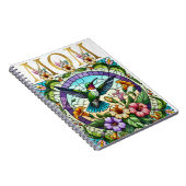 Carnet Vibrant Maman Design Floral (Côté Droit)