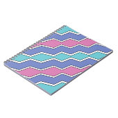 Carnet Vibrant Peaks ZigZag (Côté gauche)