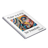 Carnet Vibrant Pixel Celebration (Côté Droit)